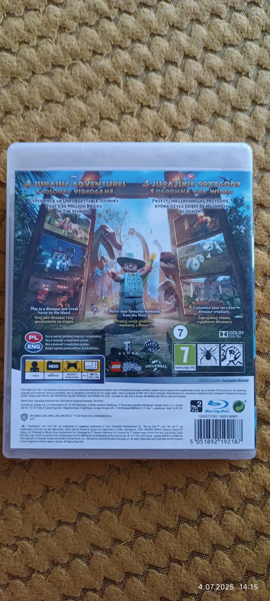Gra Ps 3 lego stan bardzo dobry