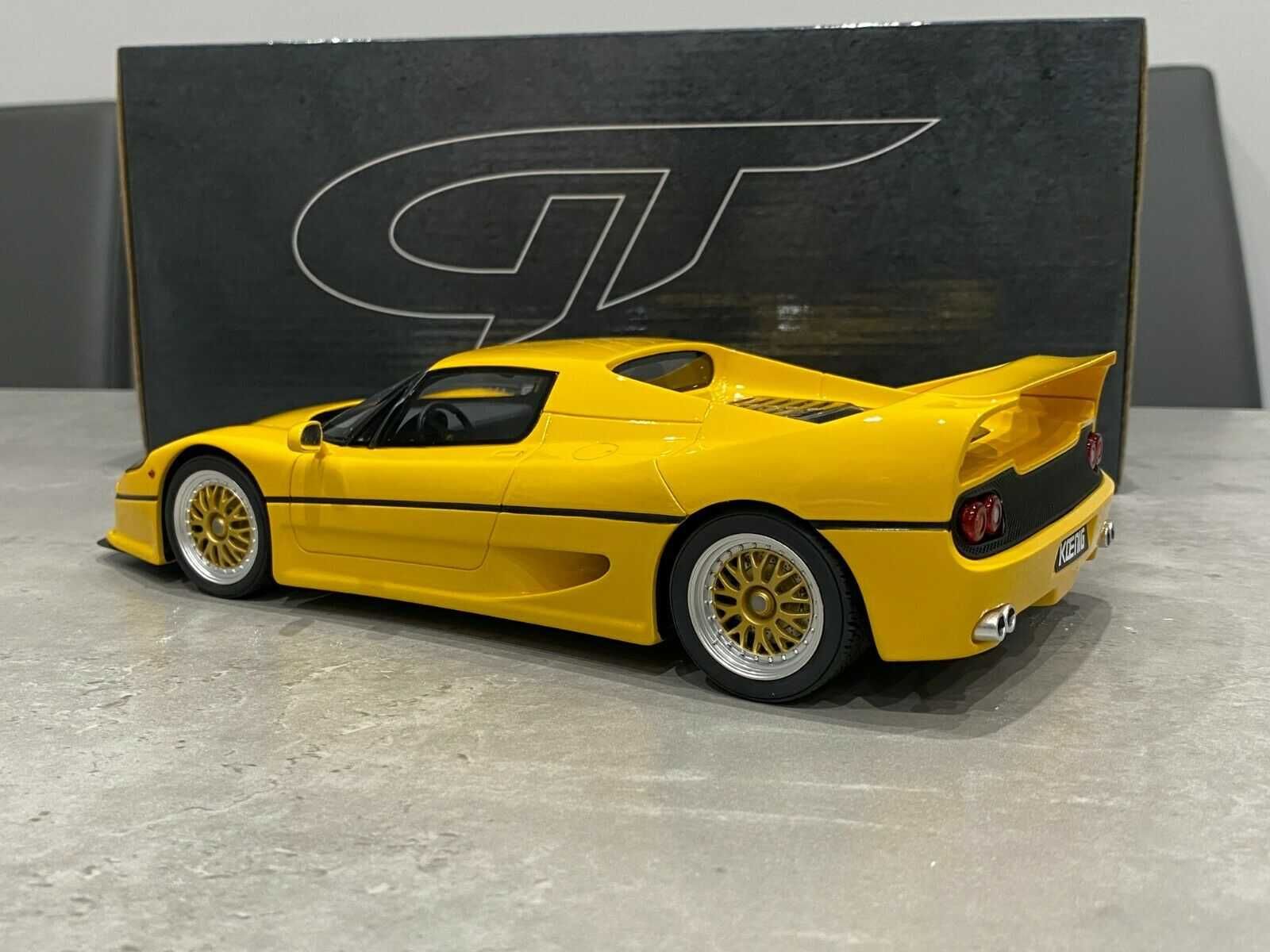 1/18 ferrari f50 koenig specials yellow (gt spirit)