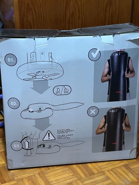 Saco maquina boxe 1,60