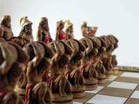 Шахматы ручная работа керамические Греция handmade