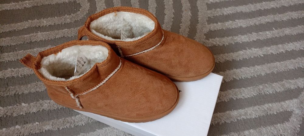 Nowe śniegowce dziecięce 34.Dlugosc wkładki wewnętrznej 21.