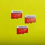 Карта пам'яті Samsung microSDXC, Class 10, UHS-I U3 Evo Plus на 128 Гб