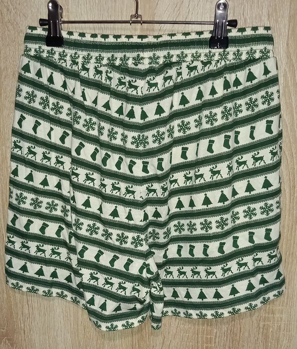 Damska piżama w świąteczne wzory, roz. S