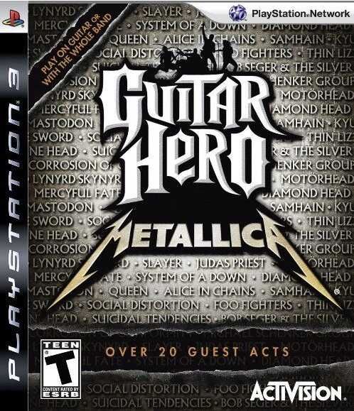 Guitar Hero Metallica Sony Playstation 3 PS3 stan bdb