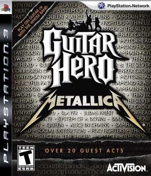 Guitar Hero Metallica Sony Playstation 3 PS3