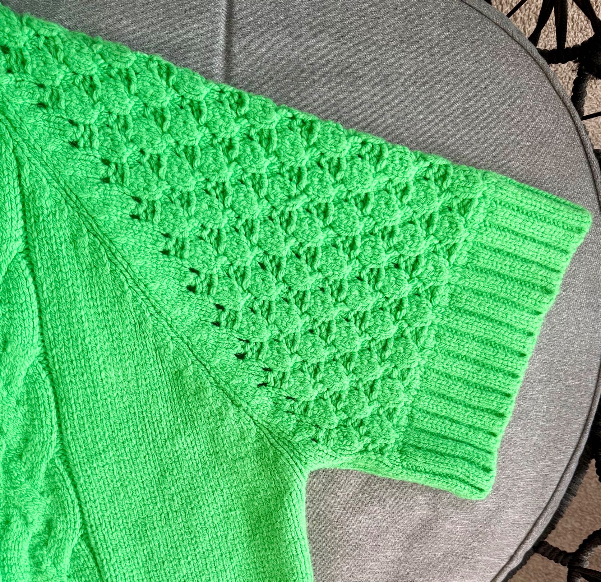 Sweter Cocomore zielony