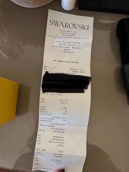 Pulseira Swarovski Rose Gold