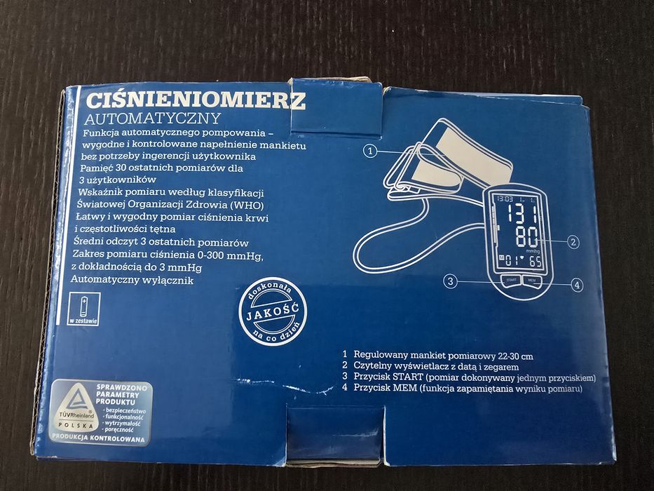 ciśnieniomierz automatyczny