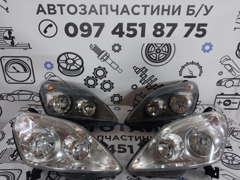 Фари Opel Zafira B.Опель зафіра б.оригінал європа.opel astra h