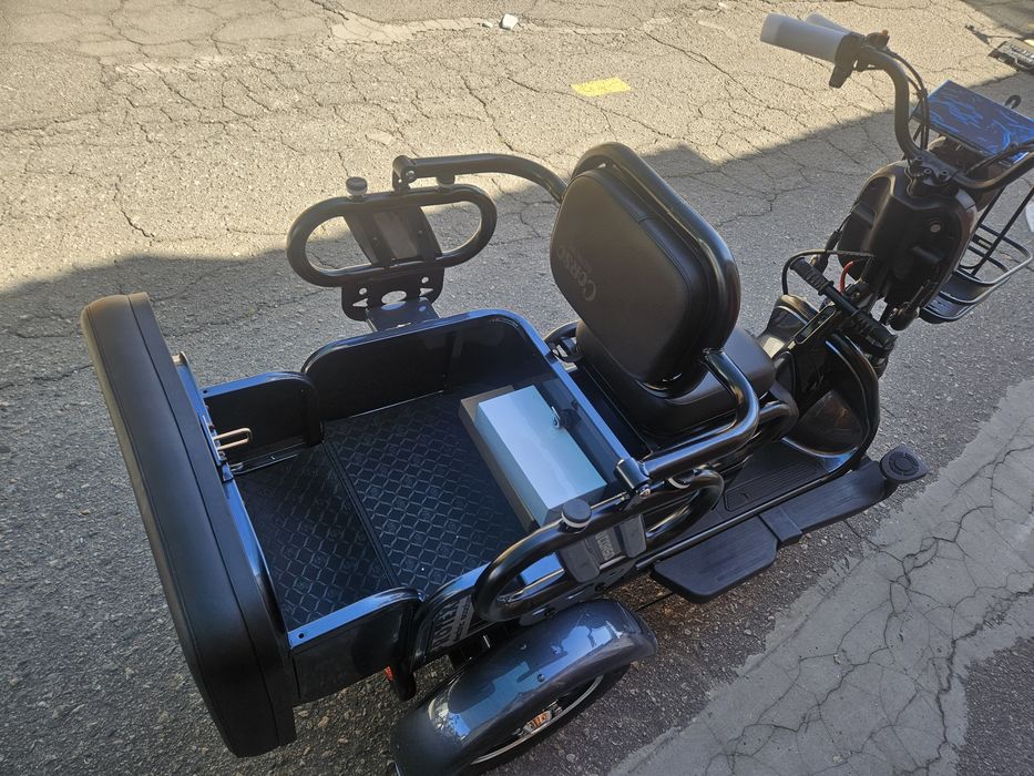 Електроскутер триколісний CORSO PROTEX 1200Вт 72V/23Ah