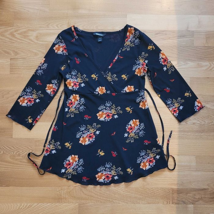 Prawie nowa elegancka tunika/bluzka ciążowa H&M Mama  rozm.S