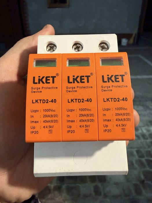 ОПН грозозахист,1000v dc