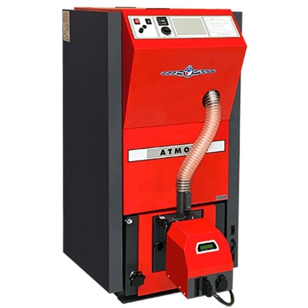 Котел на пелетах Атмос ATMOS D 25 PX (потужність 4,5-24кВт)