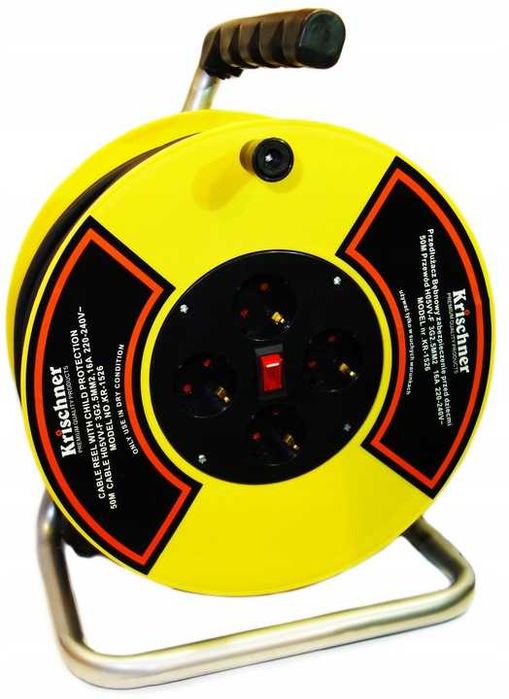 Przedłużacz  bębnowy nowy zapakowany 3x2,5 jakość 50 metrów polecam