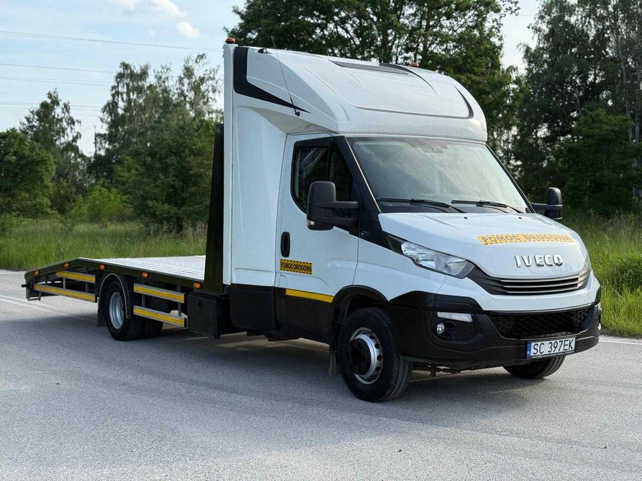IVECO Daily 70C18 Automat Autolaweta Laweta Autotransporter Cesja