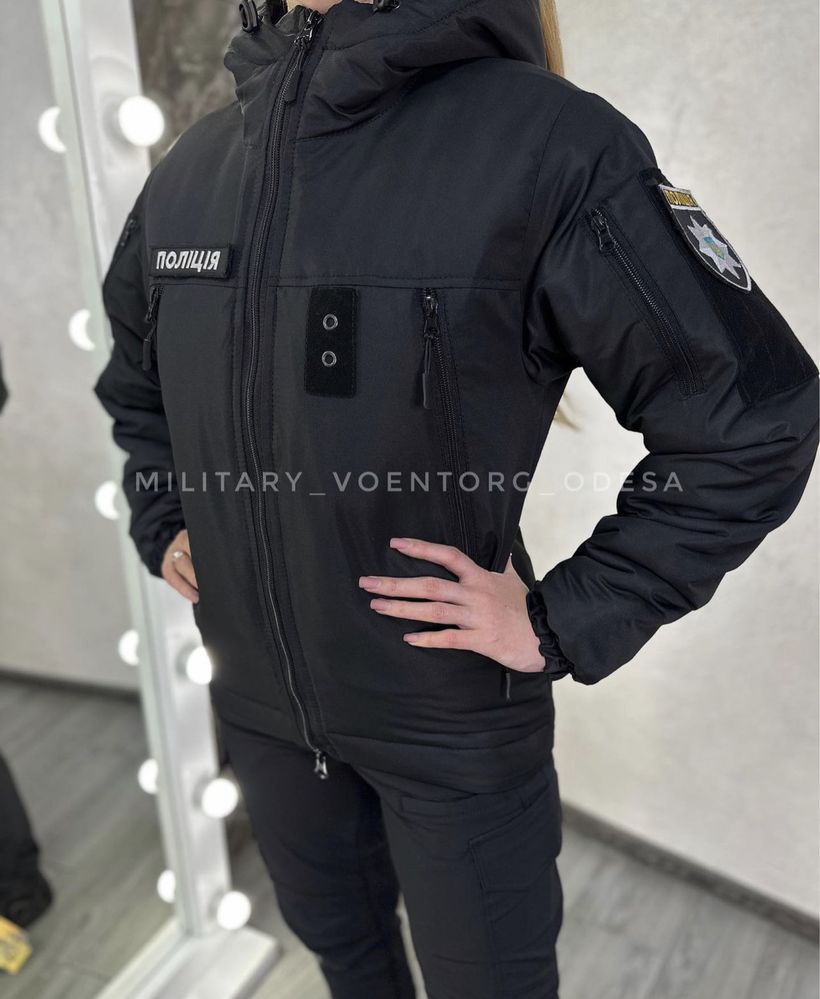 Зимова поліцейська тактична куртка