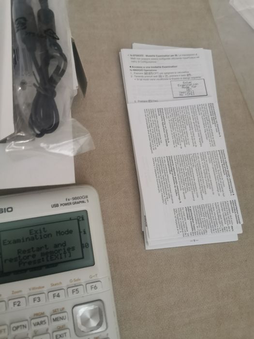 Máquina casio GIII