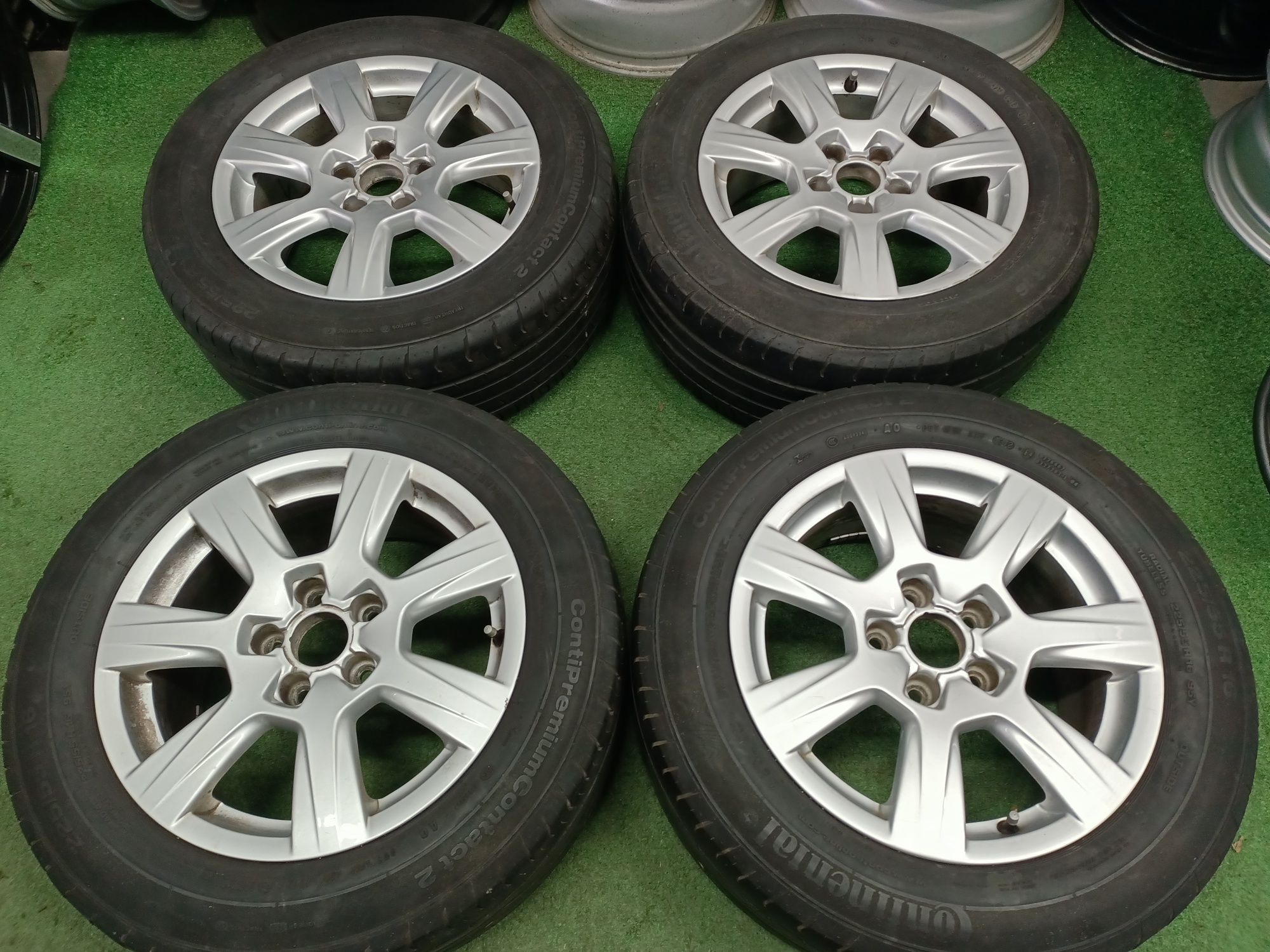 Koła 16 felgi 5x112 opony 225/55/16 Audi a4 b6 b7 a6 c6 VW Passat Seat