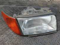 AUDI 100 C4 REFLEKTOR LAMPA KIERUNKOWSKAZ PRAWY PRZÓD PRAWA PRZEDNIA KOMPLETNA EUROPA 137972-00 302-137170 HELLA ORYGINAŁ