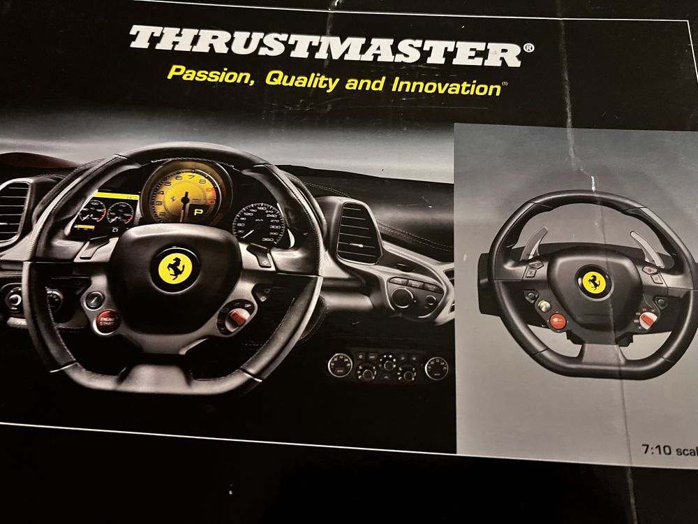 Kierownica Thrustmaster Ferrari 458 Italia+pedały