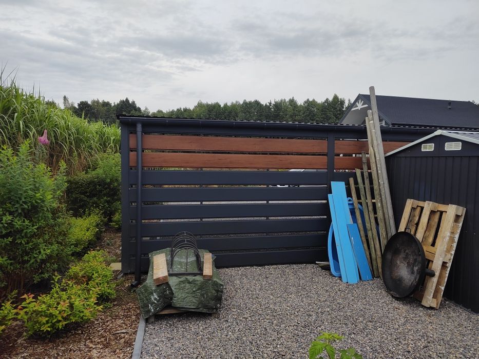 Carport wiata zadaszenie na samochód garaż na 2 auta blacha