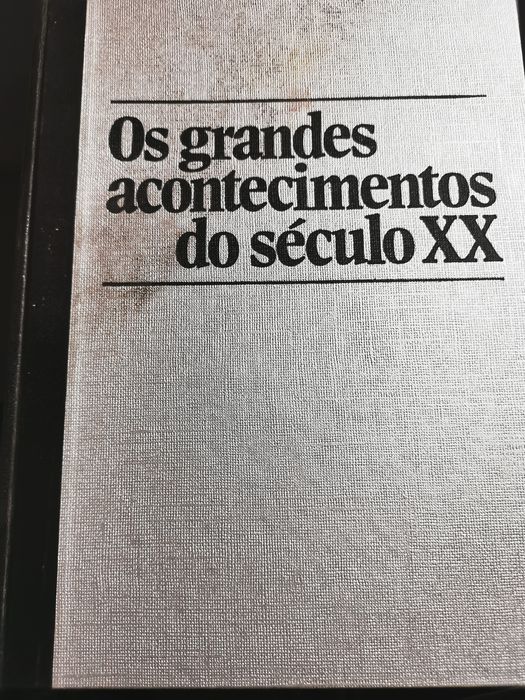 Livro Os Grandes Acontecimentos do Século XX.