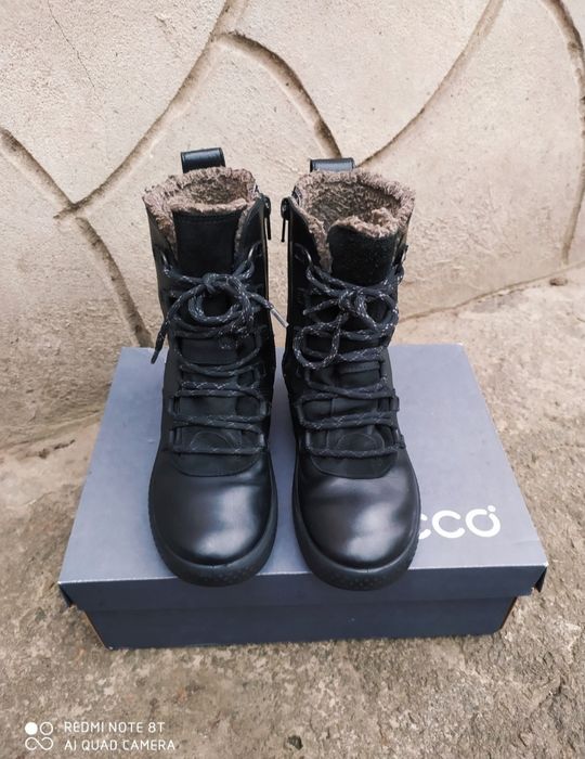 Ecco 32 ботинки на дівчинку зимові чоботи сапоги черевики взуття ессо