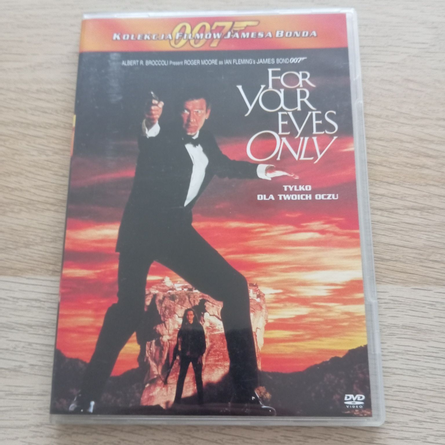 "For your eyes only" Tylko dla twoich oczu, kolekcja 007, film DVD