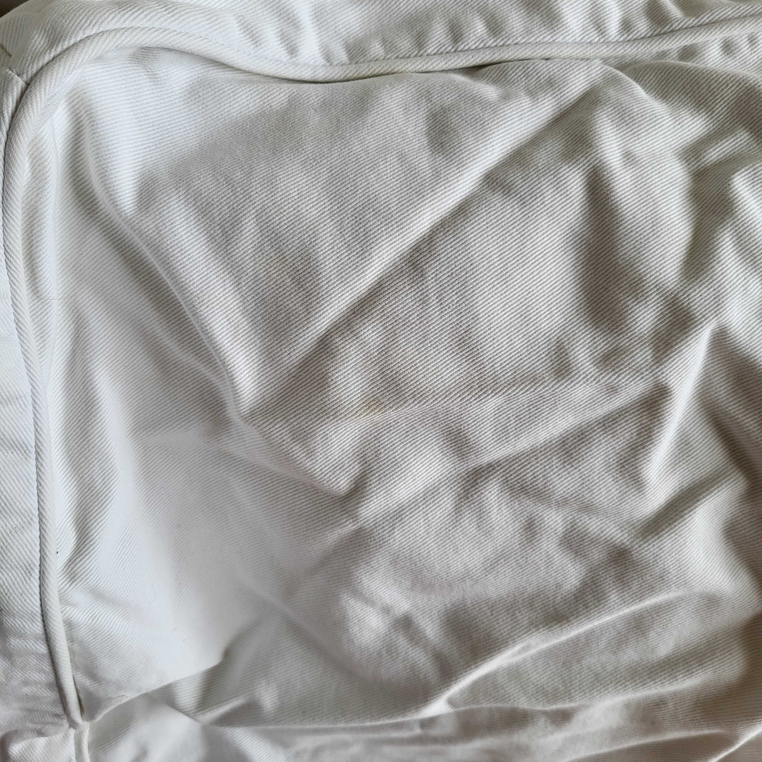 Ikea Ektorp Bromma biały pokrowiec/ pokrycie na podnóżek/ puf/ schowek