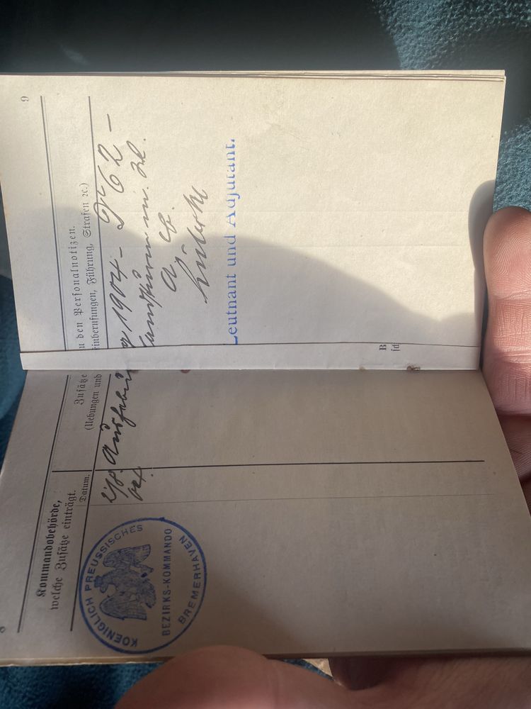 Dwie książeczki wojskowe militarpass Iww