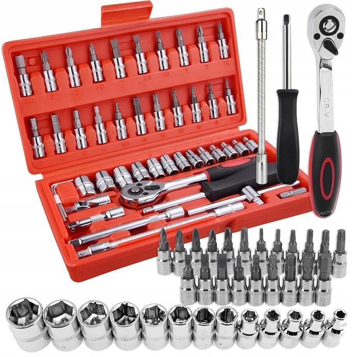 Zestaw kluczy nasadowych klucze nasadowe 46 torx