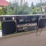 Ghettoblaster boombox Sharp GF-800