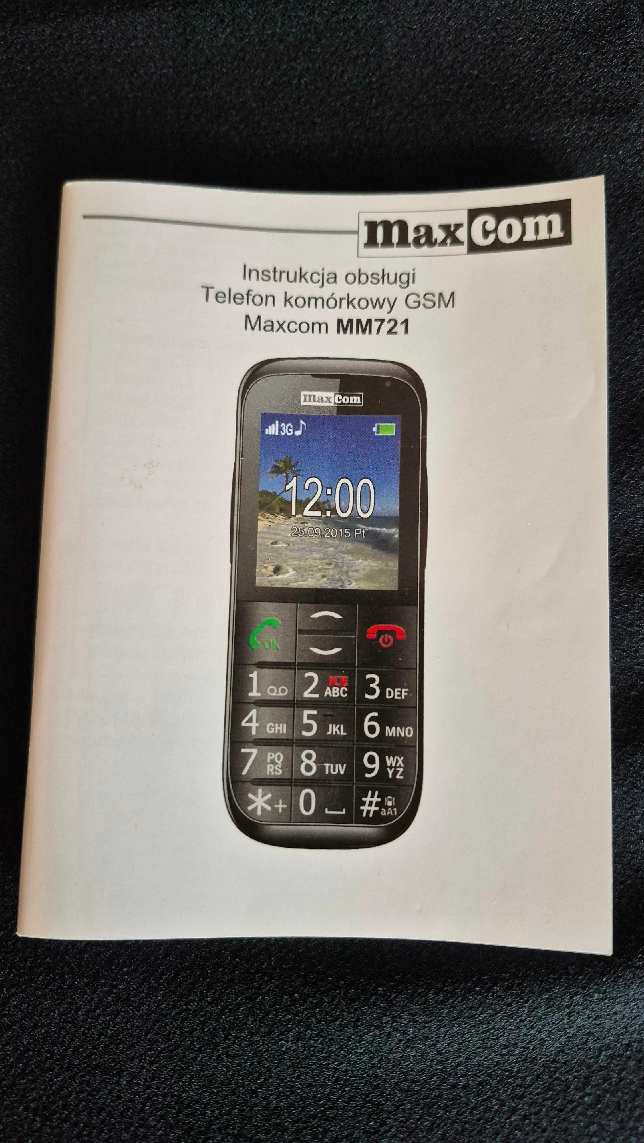Telefon MM 721 komórkowy, stacjonarny,