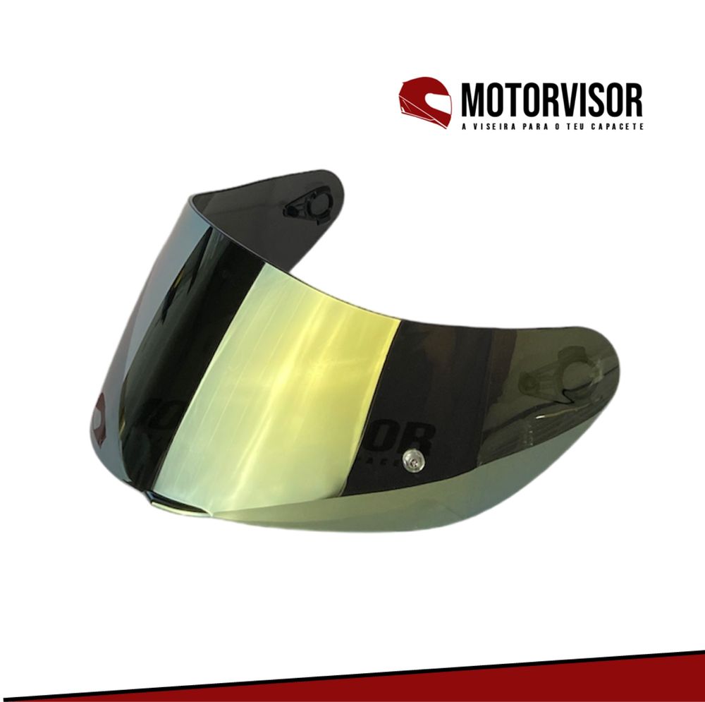 Viseira preta para capacete AGV - K1 / K3sv / K5