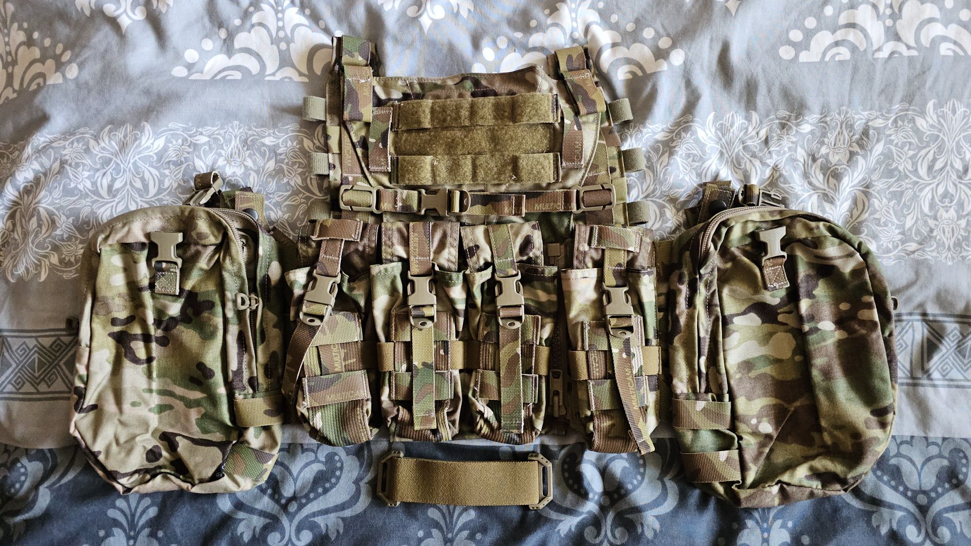 Crye precision AVS chest rig z harness Multicam