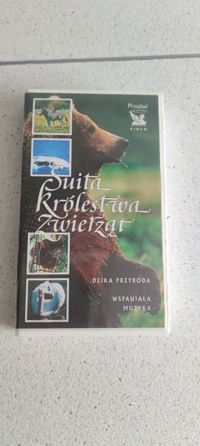 VHS - kaseta - film - Suita królestwa zwierząt - dzika przyroda