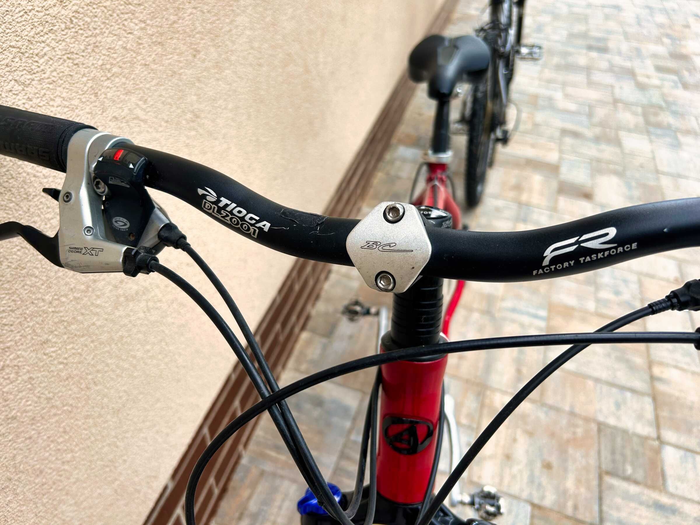 Rower Author Modus 19 cali - Nowy amortyzator, osprzęt Deore XT