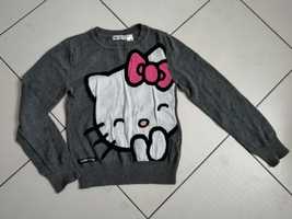 Sweterek dziewczęcy h&m rozmiar 134- 140 Hello Kitty