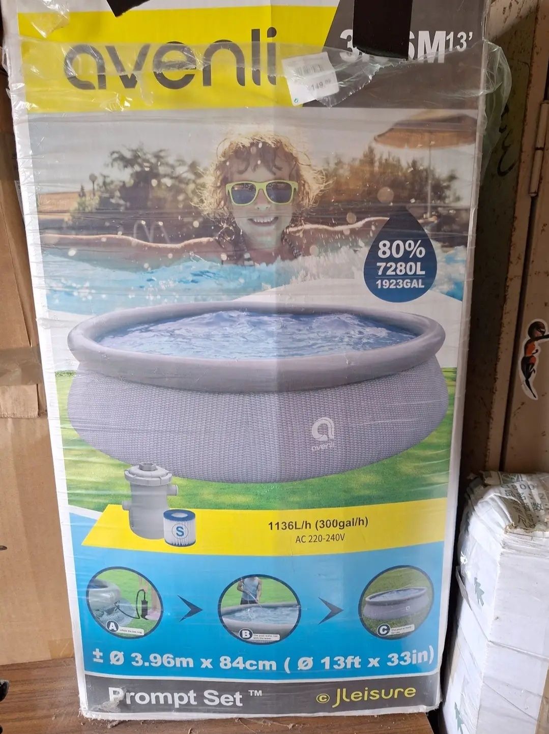 Piscina insuflável