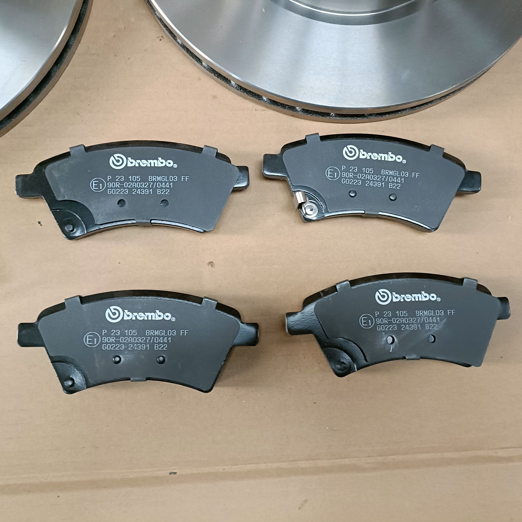 Tarcze hamulcowe przód Fiat Sedici Suzuki SX4 280mm klocki Brembo