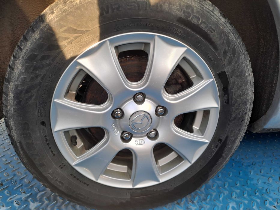 Mazda 5x114,3 opony zimowe 195/65/ R15 15 koła felgi aluminiowe