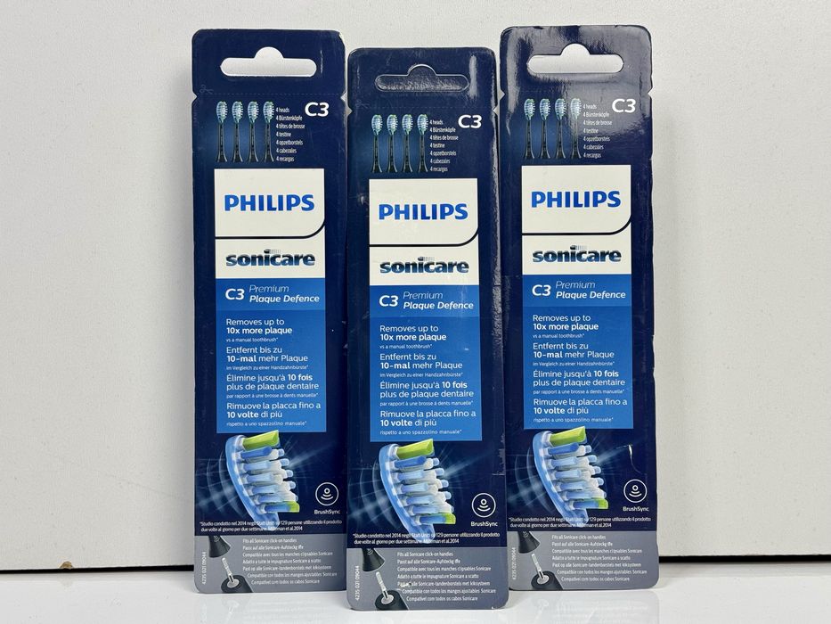 Насадка для електричної зубної щітки Philips Sonicare C3 4шт