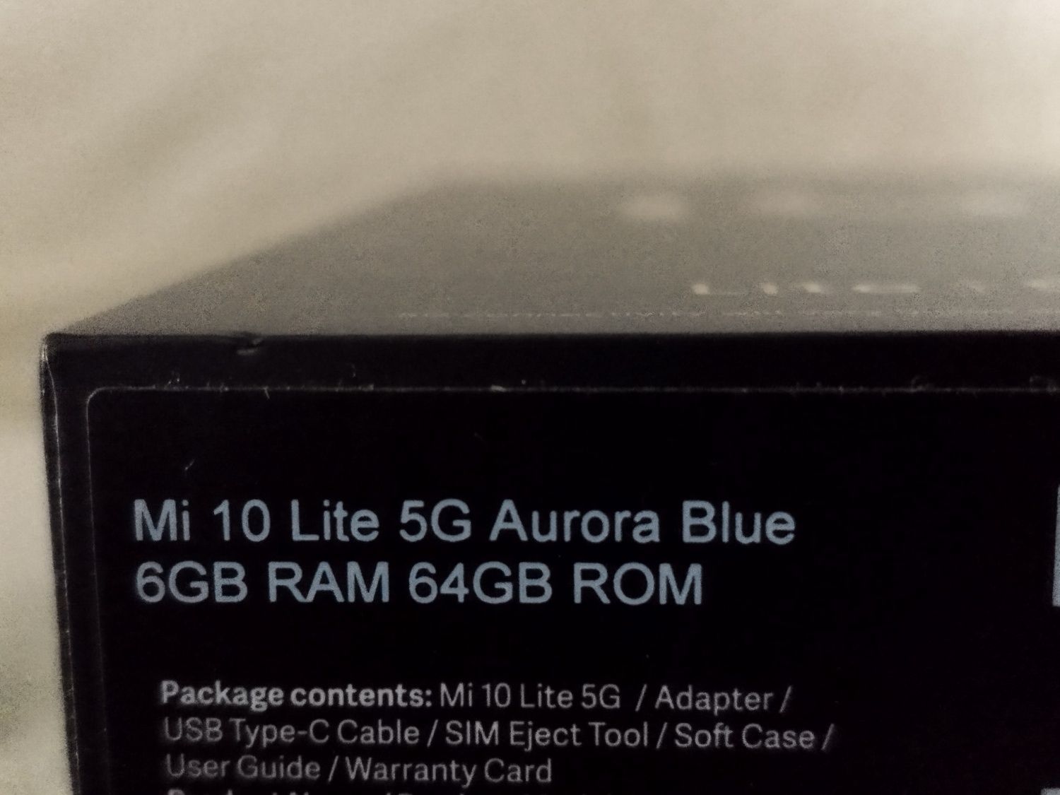 Smartfon Xiaomi Mi10 Lite 5G Aurora Blue