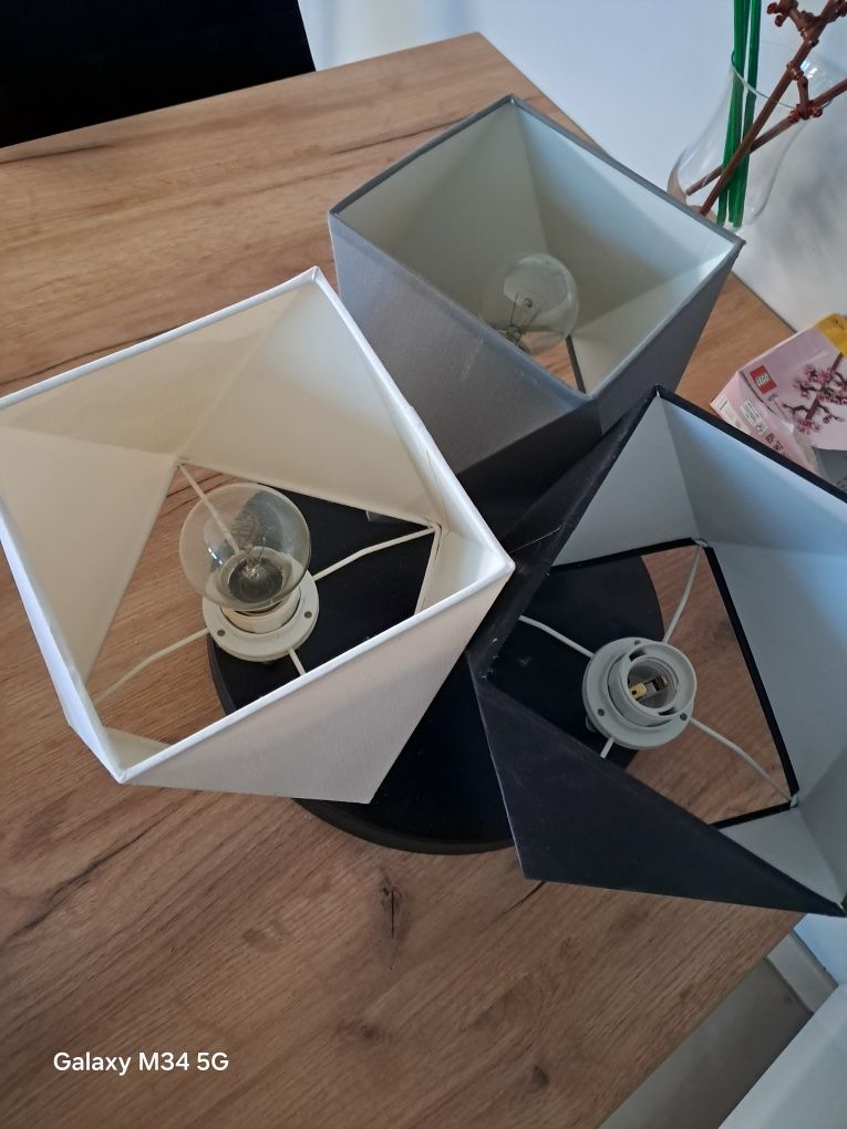 Zestaw3 szt. Lamp. Oświetlenie sufitowe+scienne