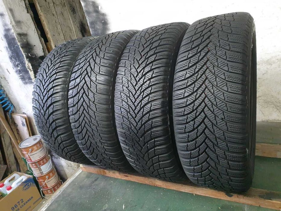 Felgi stal Koła C3 DS3 R16 4x108 opony zimowe 195/55R16 7,4mm 2021r