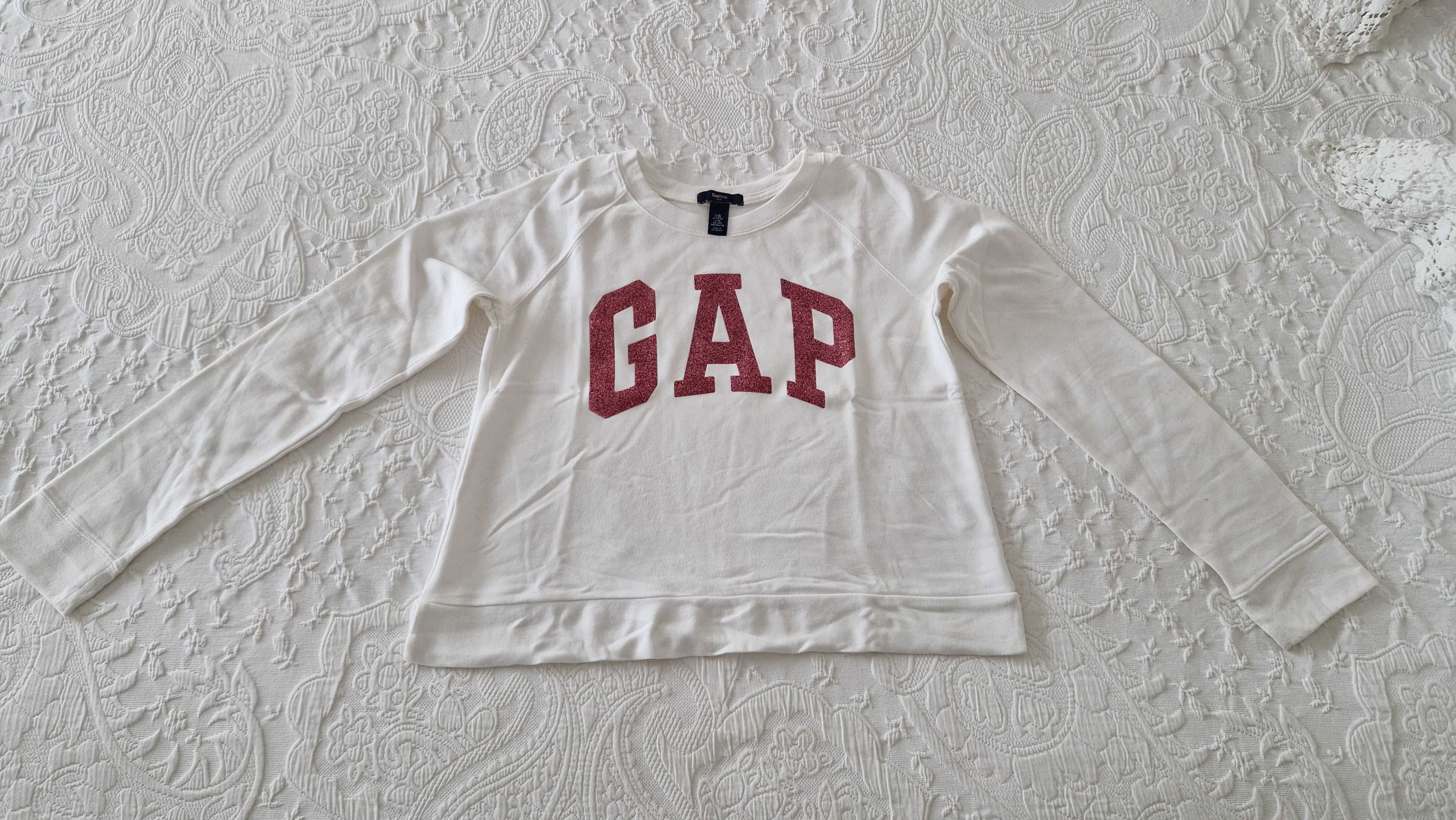 Camisola GAP Kids, branca, tamanho EUR XL, UK 12 years / 12 anos