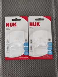 Силіконові насадки для пиття Nuk 6+ соска на поїльник Nuk