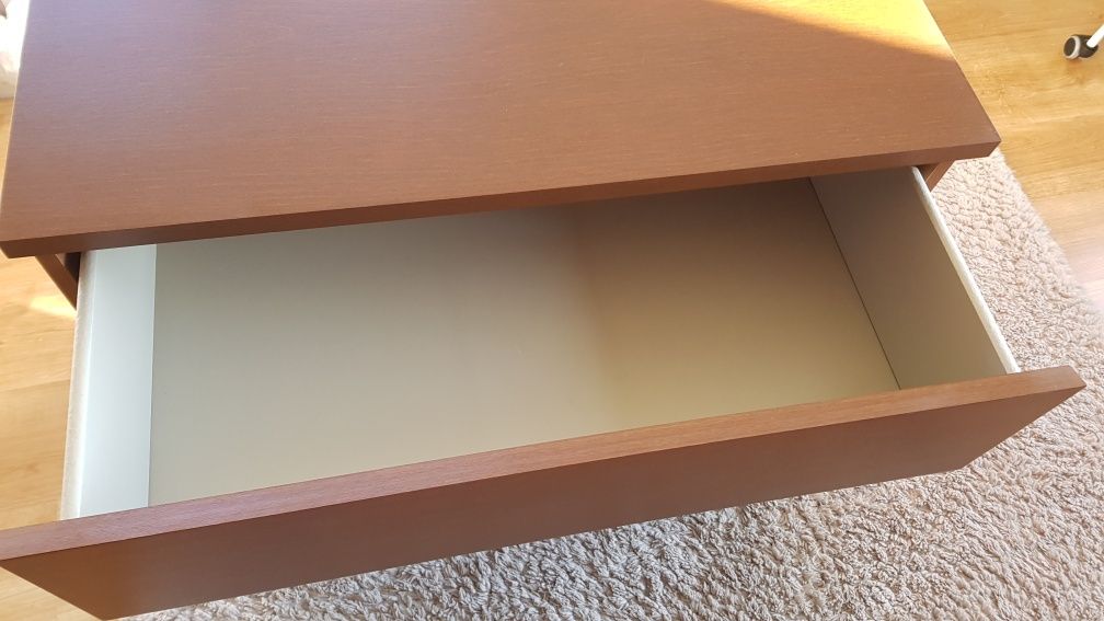 Komoda ikea malm brązowa stan bdb