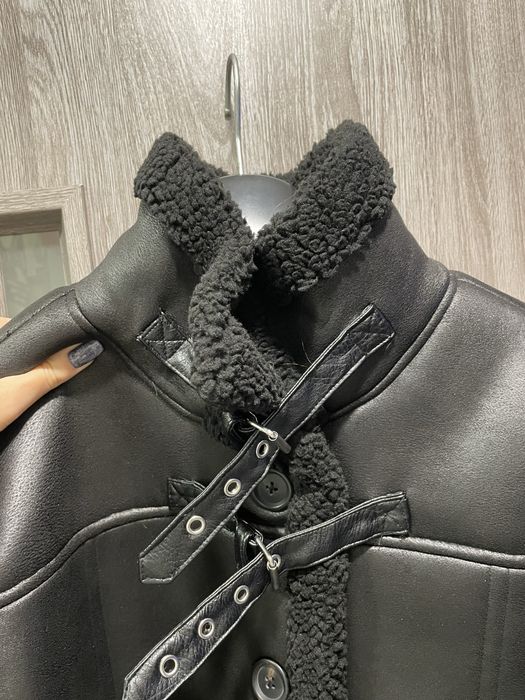 Дублянка зимова жіноча дубленка зимняя