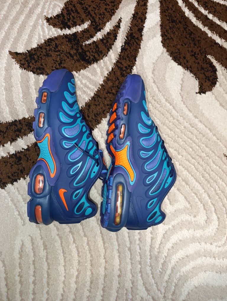 Кросівки Nike Air Max Tn Plus Drift Midnight Navy Total Orange опис!!!